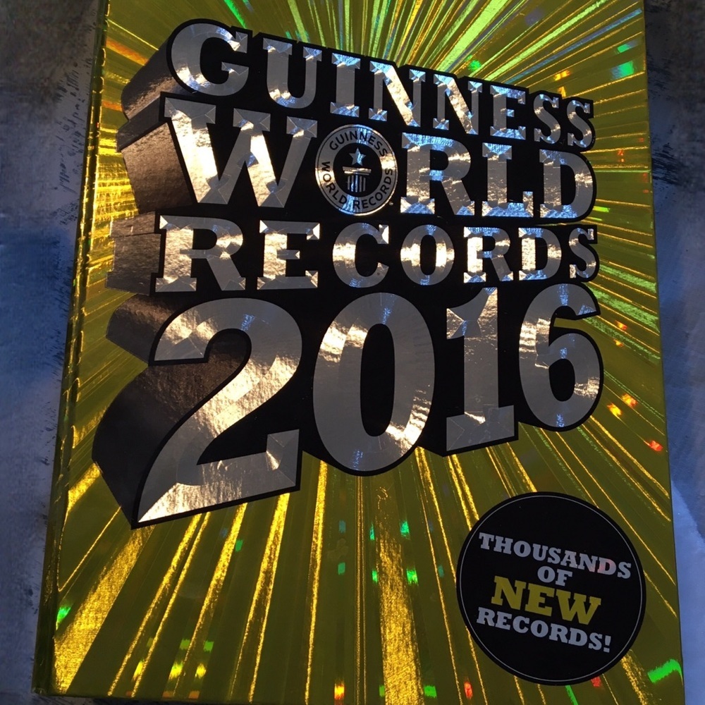 Guinness World Records 2016 Book
